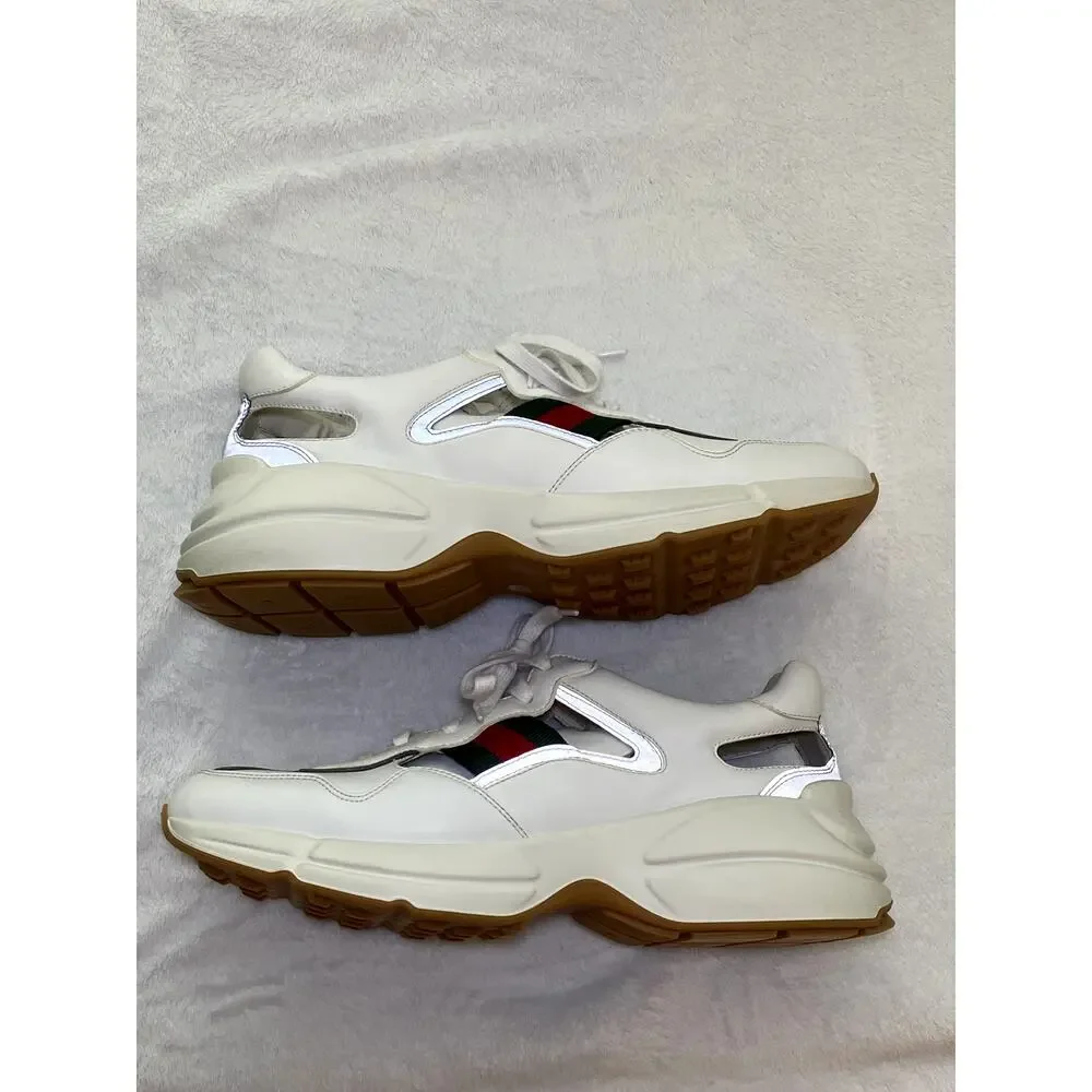 Gucci Rython Cut Out 100% Authentic RARE Mens Sz 10.5